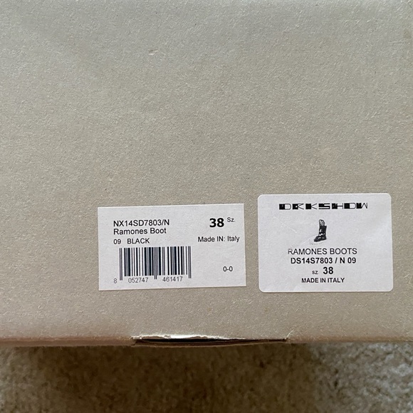 DRKSHDW Mesh Ramones Boots - Picture 9 of 9